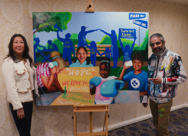 Painting from the event